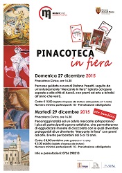 Locandina Pinacoteca in fiera