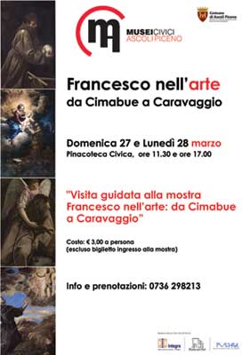 Visita guidata alla mostra Francesco nell'arte: Da Cimabue a Caravaggio