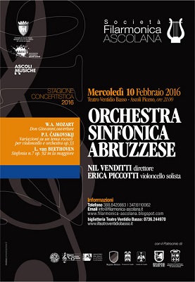 Locandina Orchestra Sinfonica Abruzzese 