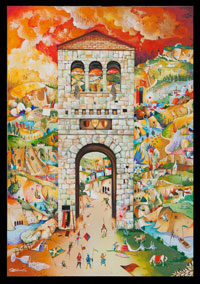 Cartolina Porta Tufilla