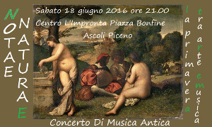 NOTAE NATURAE "LA PRIMAVERA TRA ARTE E MUSICA"