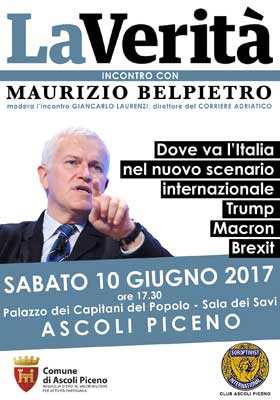 Incontro con Maurizio Belpietro