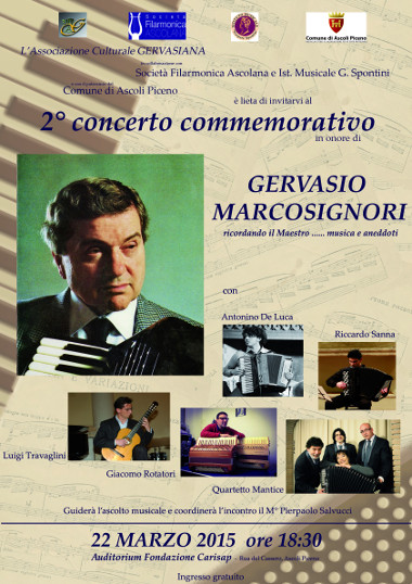 2° Concerto Commemorativo Gervasio Marcosignori