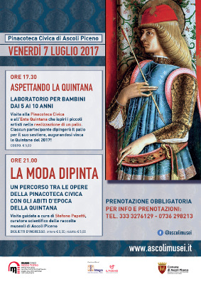 "Aspettando la Quintana" e "La moda dipinta" 