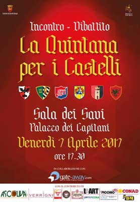 Incontro-dibattito - La Quintana per i Castelli