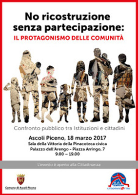 No ricostruzione senza partecipazione: il protagonismo delle comunità