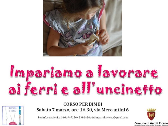 Impariamo a lavorare ai ferri e all'uncinetto