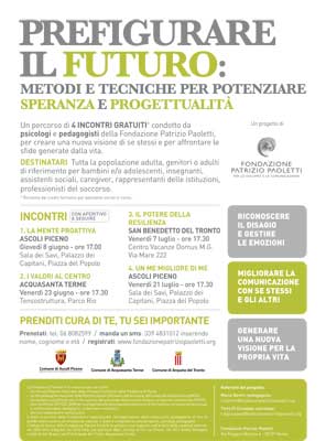 Prefigurare il futuro