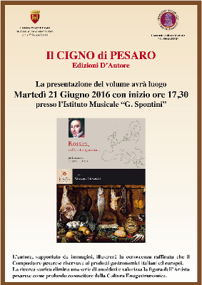 Presentazione del libro "Rossini raffinato gourmet"