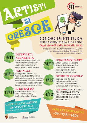 Artisti si cresce - Corso di pittura per bambini
