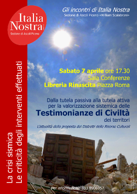 Gli incontri di Italia Nostra