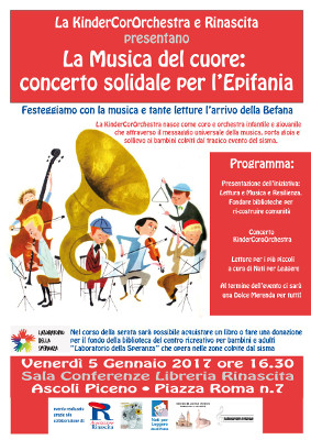 La Musica del cuore: concerto solidale per l'Epifania