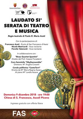 Laudato si' - Serata di teatro e musica