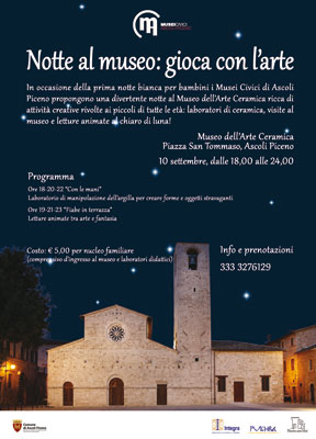 Notte al museo: gioca con l'arte