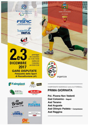 Torball - Prima giornata campionato Serie A