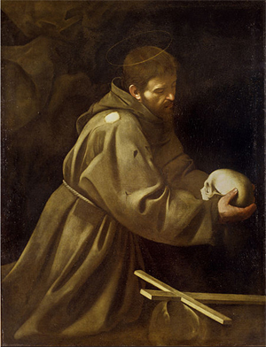 Locandina Francesco nell'arte - Da Cimabue a Caravaggio