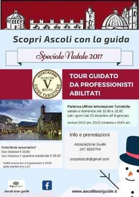 Scopri Ascoli con la guida - Speciale Natale 2017