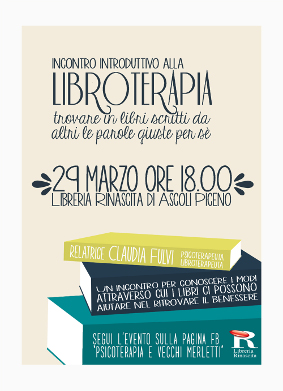 Libroterapia: incontro conoscitivo 