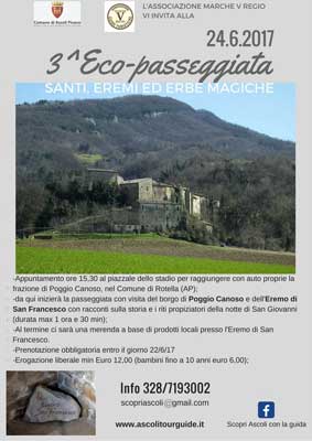 Eco-passeggiate e Colazioni ad Arte - Santi, eremi ed erbe magiche
