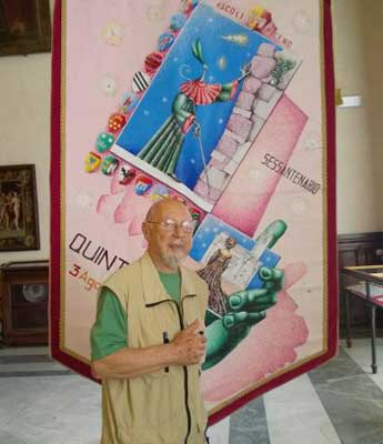 Gaetano Carboni ed il Palio della Quintana del 3 agosto 2014