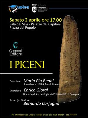 Presentazione del libro "I Piceni"