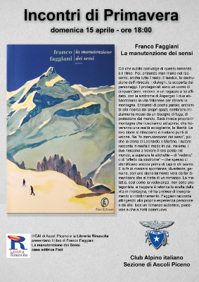 Incontri CAI di primavera - La manutenzione dei sensi di F. F.aggiani