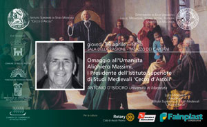 Anteprima Incontri Seminariali sul tema Crisi e rinnovamenti ad Ascoli Piceno 14 aprile 2016