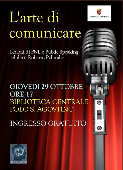 Locandina L'Arte di comunicare - giovedì 29 Ottobre
