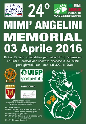 Locandina Memorial Angelini