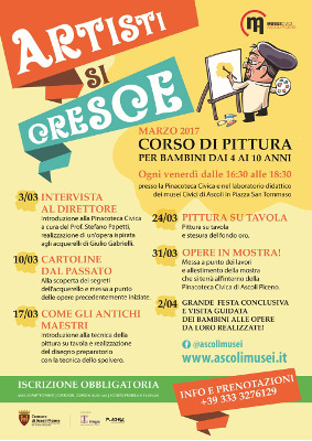 Artisti si cresce - Corso di pittura per bambini