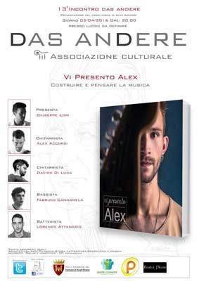 Das Andere - Vi presento Alex, costruire e pensare la musicalità