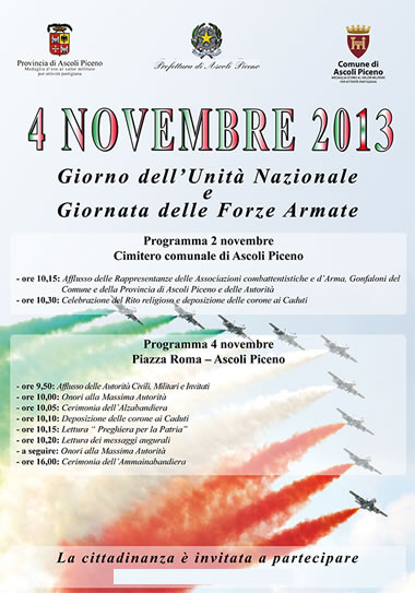 Giorno dell'Unità nazionale e giornata delle Forze armate