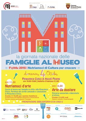 Locandina Giornata nazionale delle Famiglie al Museo 