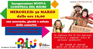 INAGURAZIONE LUDOTECA RIU' VIA SPERANZA