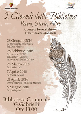 I giovedì della biblioteca