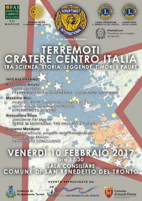 Cratere Centro Italia tra scienza, storia, leggende, timori e paure