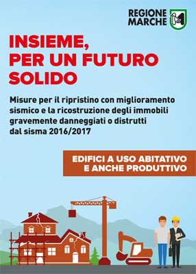 Misure per la ricostruzione degli immobili danneggiati dal sisma