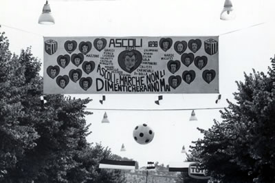 La prima promozione in Serie A, festeggiamenti in città - Anno 1974
