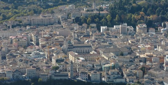 Ascoli vista centro storico