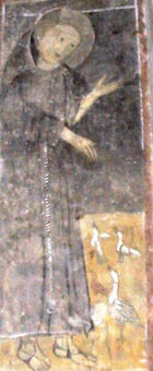 L'affresco di S. Gregorio Magno 