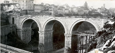 Il ponte di Campo Parignano - anno 1911
