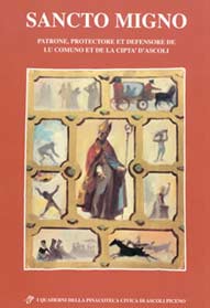 Copertina del volume Sanco Migno Patrone, Protectore et Difensore de lu Comuno et de la Ciptà d'Ascoli
