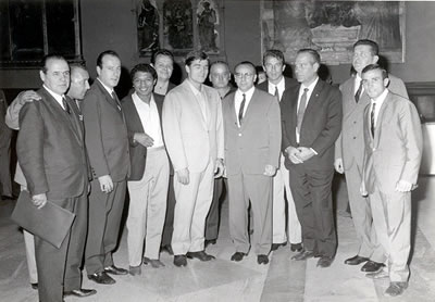 Ricevimento in Pinacoteca di Giorgio Benvenuti - 15 settembre 1965