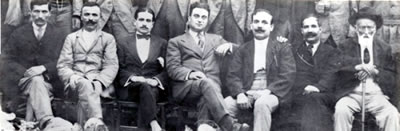 Dipendenti Opera Pia Sgariglia, Castelli Giuseppe calzolaio, Alcanti Ercole cuoco, Cap.Marit.Gino Marini segretario- direttore, Leo Sansoni ragioniere, Sansoni Domenico applicato e Celani Luigi usciere