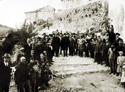 Inaugurazione strada Valle Castellana - 28 ottobre 1930