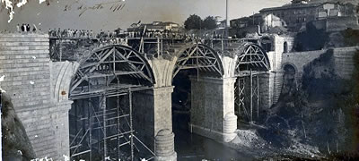 Il ponte di Campo Parignano - anno 1911