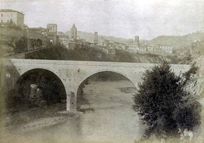 Ponte romano Porta Tufilla - anni '20