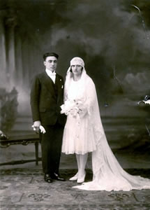 Novelli sposi anno 1928