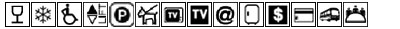 bar, aria condizionata, accesso ai disabili, ascensore, parcheggio, piccoli animali ammessi, TV in camera, sala TV, internet, frigo-bar, cassetta di sicurezza in camera, carta di credito, trasporto clienti, sala congressi