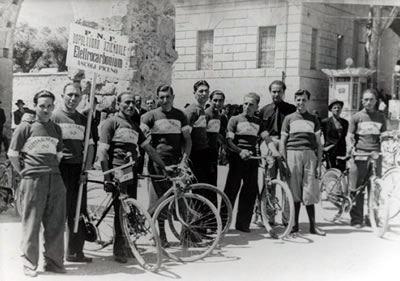 Gruppo Ciclistico Elettrocarbonium, Porta Romana - anni '30